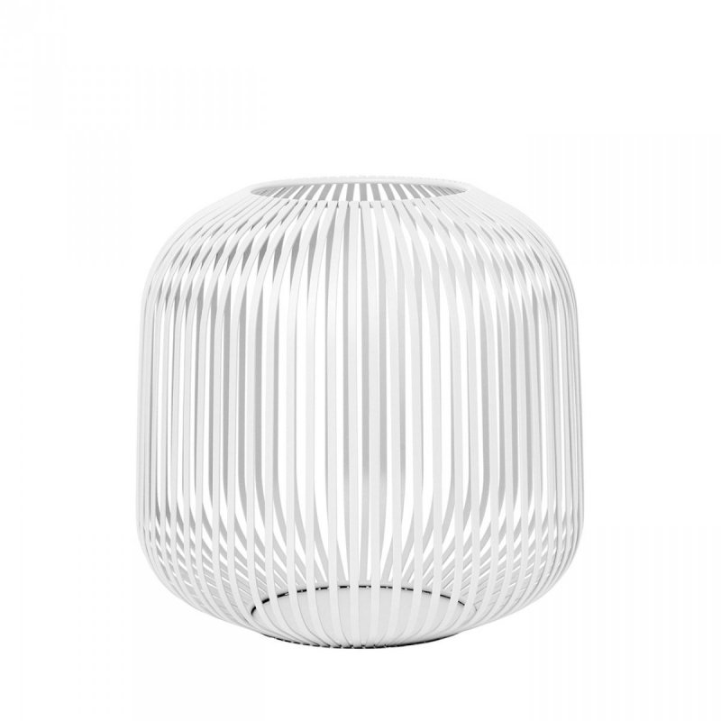 Blomus LITO Lampion - Świecznik 27 cm Biały