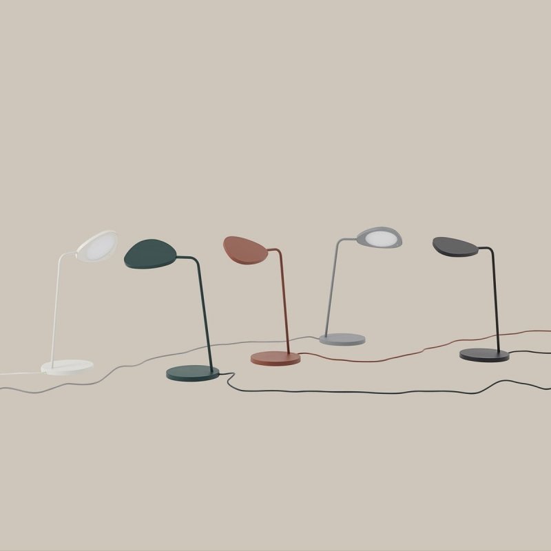 Muuto LEAF Lampa Biurkowa - Biała