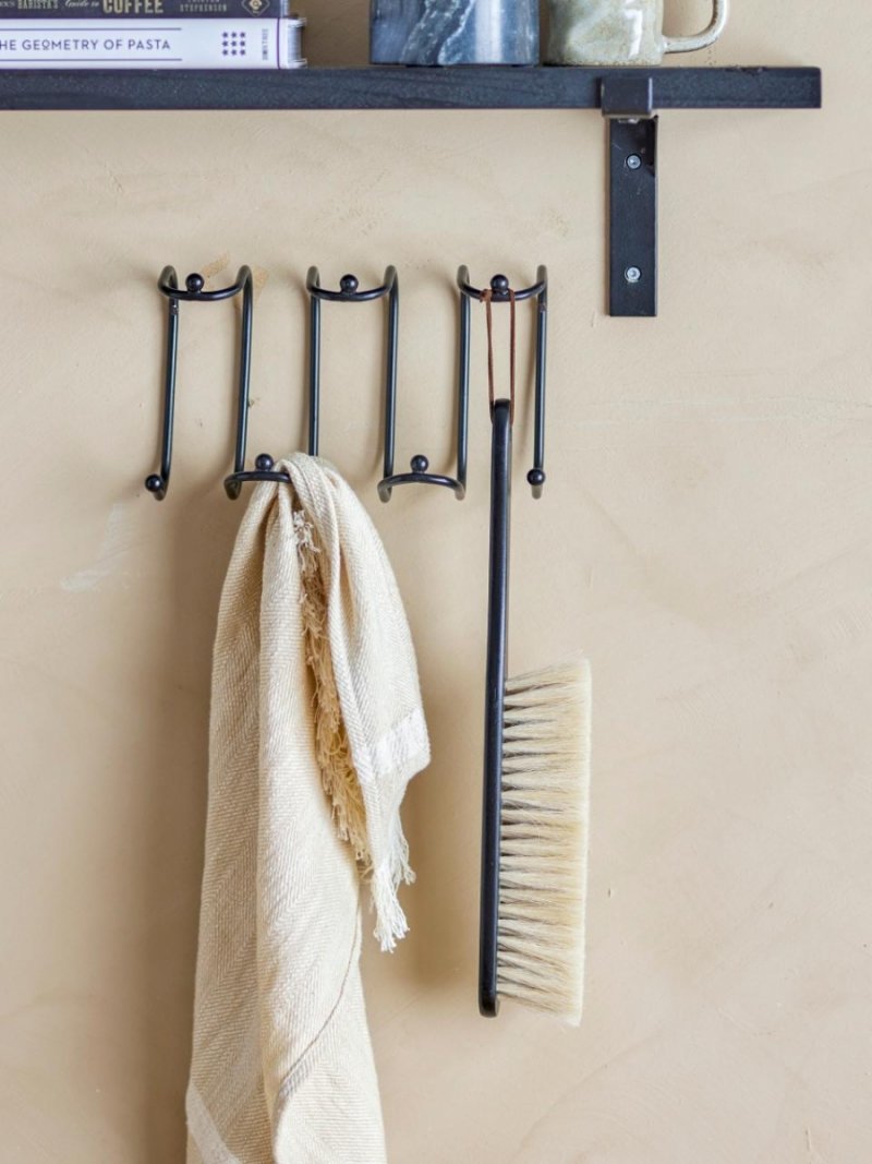 Bloomingville BROOM Drewniana Zmiotka / Czarna