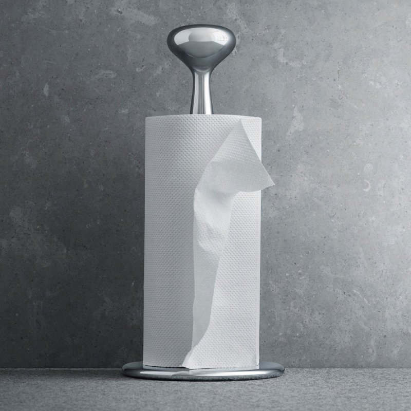 Georg Jensen ALFREDO Stojak na Ręczniki Kuchenne / Srebrny Polerowany