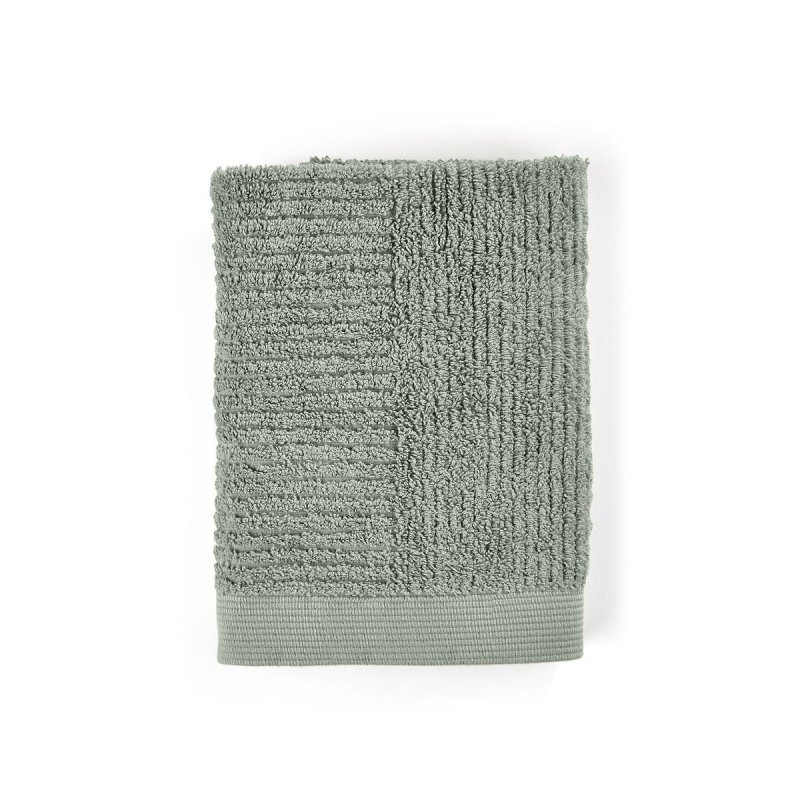 ZONE Denmark CLASSIC Ręcznik 70x50 cm Wheat - Zielony Matcha Green