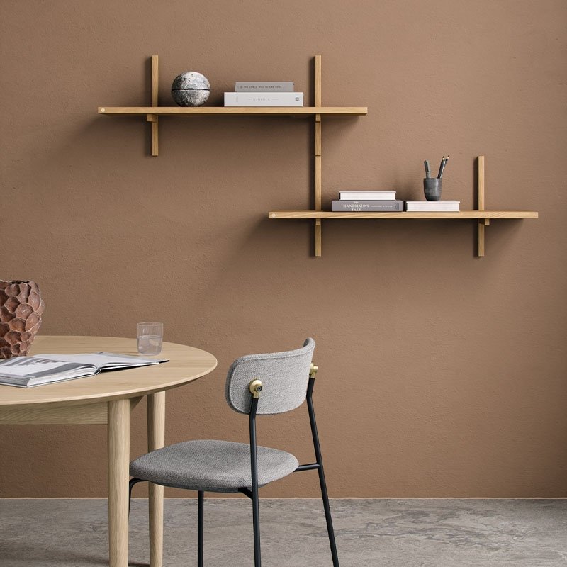 Andersen Furniture A-LIGHT Półka Ścienna 90 cm / Dąb Olejowany