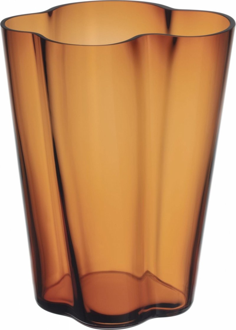 Iittala AALVAR AALTO Wazon do Kwiatów 27 cm / Pomarańczowy