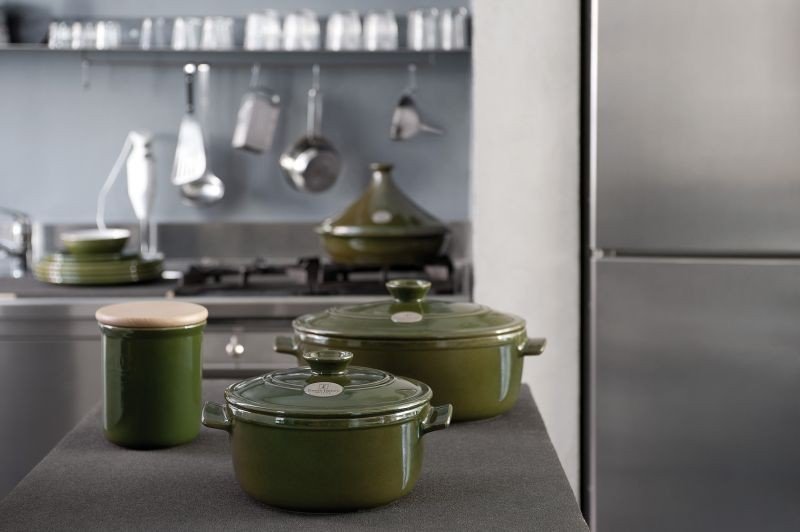 Emile Henry - Garnek Ceramiczny do Duszenia 2,5 l - Czarny