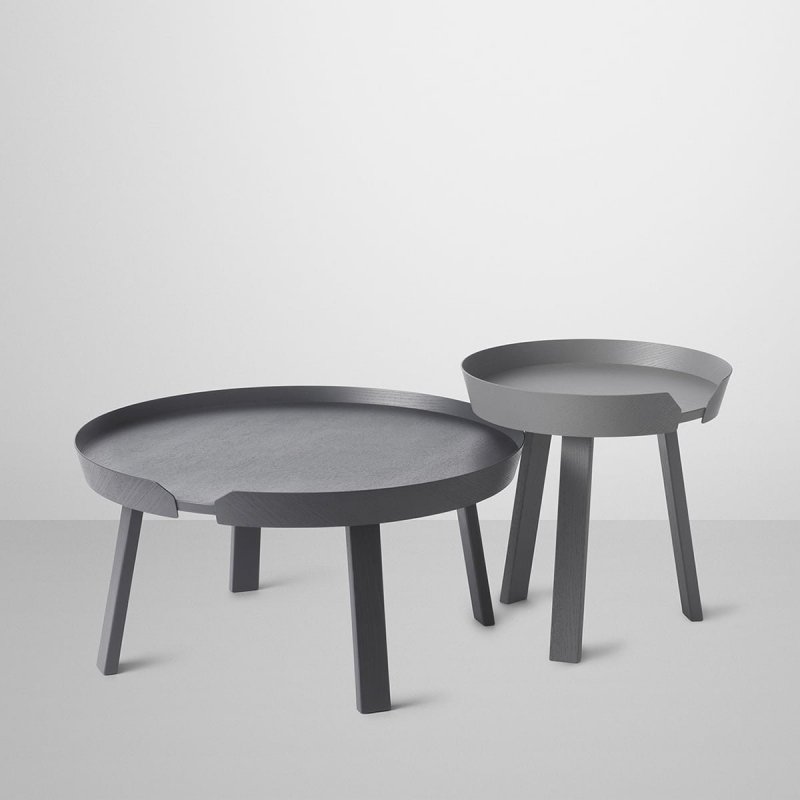 Muuto AROUND Stolik Kawowy 45 cm Czarny