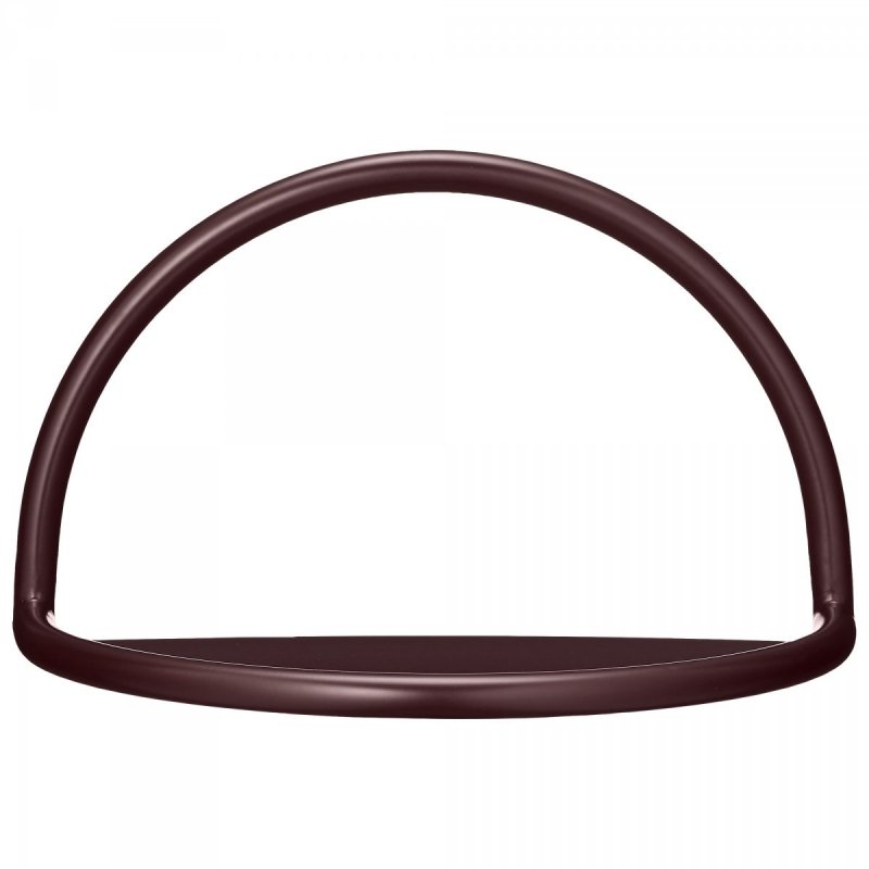 Aytm ANGUI Półka Ścienna 39 cm Bordowa