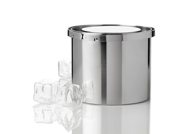 Stelton CYLINDA Kubełek na Lód 1 l + Szczypce