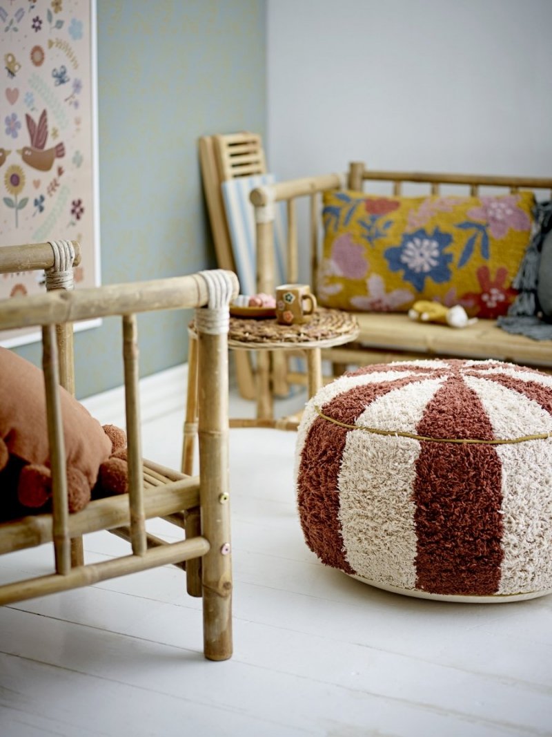 Bloomingville SOLE MINI Sofa dla Dzieci z Drewna Bambusowego