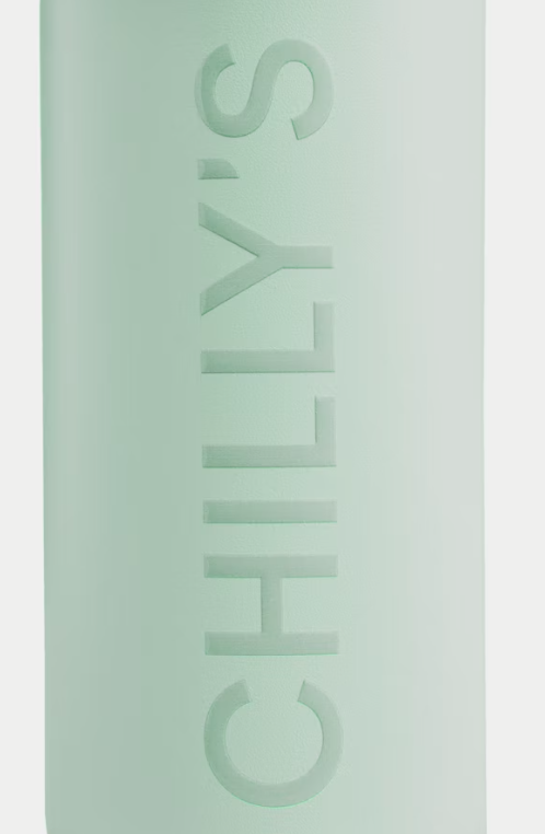 Chilly's SERIES 2 FLIP Stalowa Butelka Sportowa 1 l / Miętowa