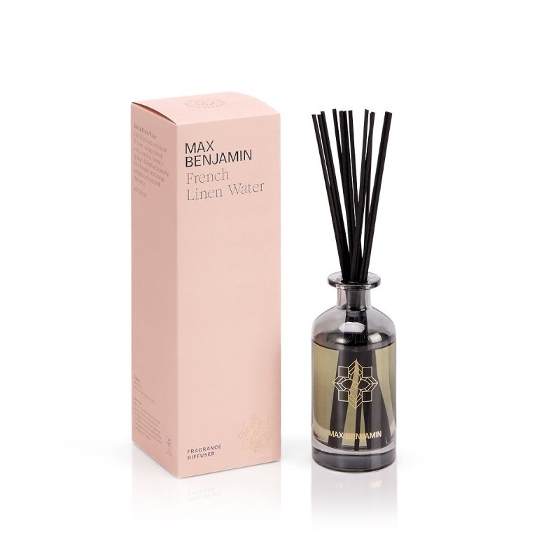 Max Benjamin CLASSIC Dyfuzor Zapachowy Patyczki 150 ml / French Linen Water