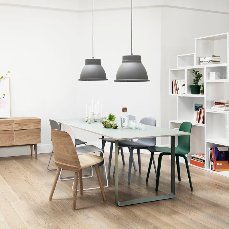 Muuto NERD Krzesło Drewniane - Żółte Sand Yellow