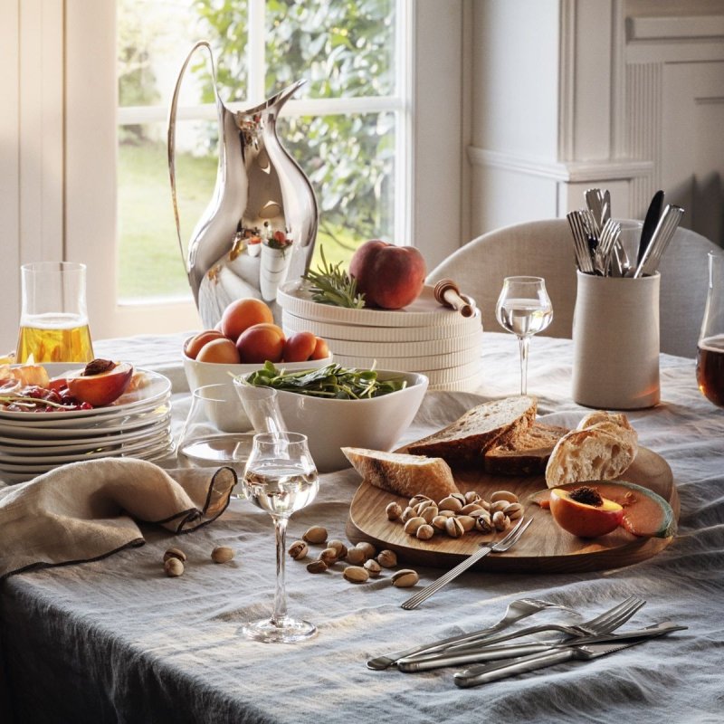Georg Jensen ALFREDO Dębowa Deska do Krojenia i Serwowania 27 cm