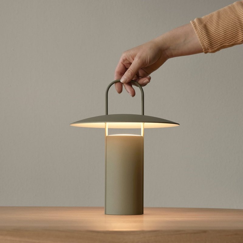 Audo RAY Bezprzewodowa / Przenośna Lampka LED / Zielona
