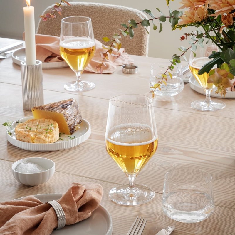 Georg Jensen BERNADOTTE Kieliszki do Piwa 520 ml / 6 Szt.