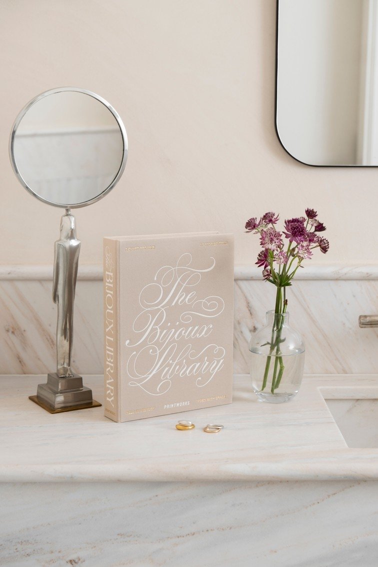 Printworks LOVE Pudełko na Biżuterię M - The Bijoux Library / Beżowe