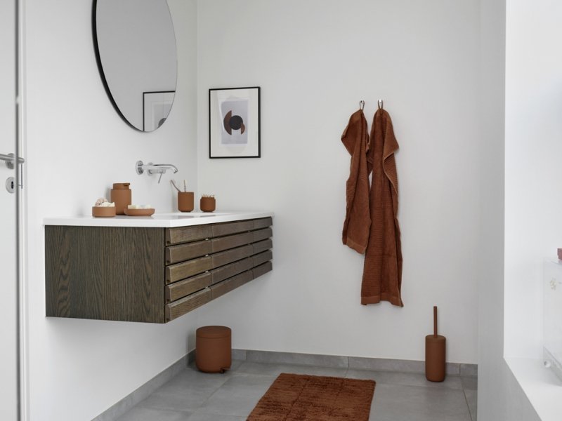 ZONE Denmark CLASSIC Ręcznik 140x70 cm / Terakota