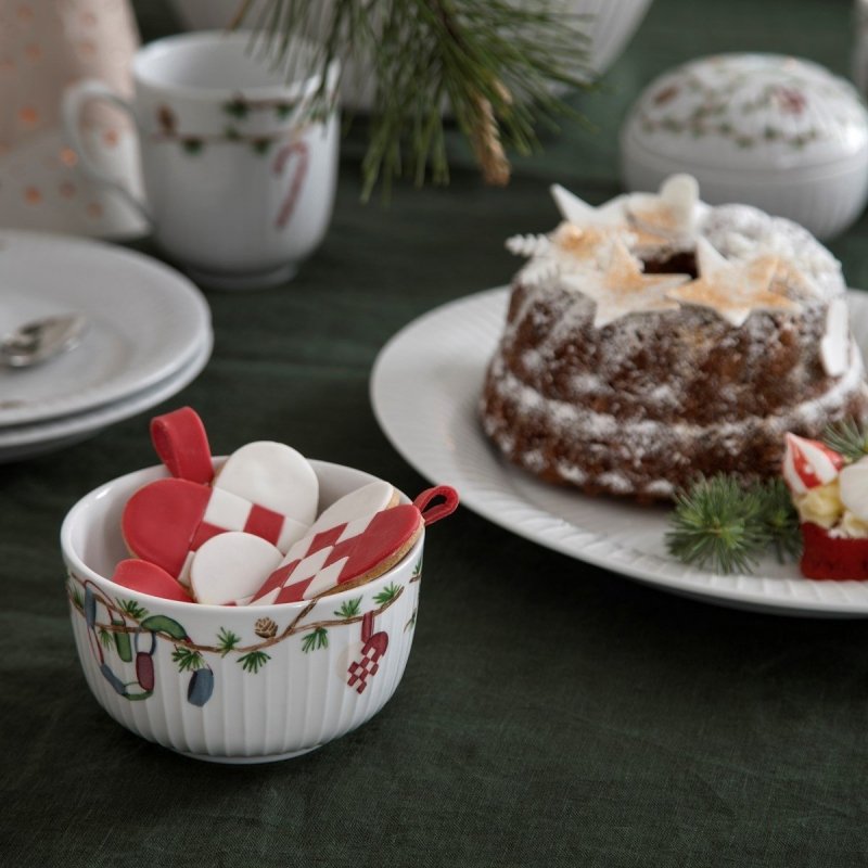 Kähler HAMMERSHØI CHRISTMAS Miska Świąteczna 12 cm