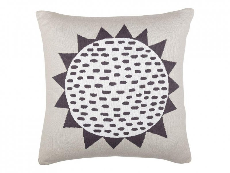 SÖDAHL Sun &amp; Moon Poduszka dla Dzieci 50x50 cm Black