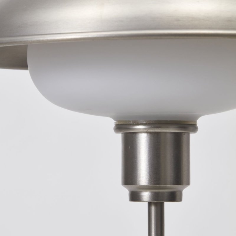 House Doctor BOSTON Lampa Stołowa w Stylu Retro - Srebrna