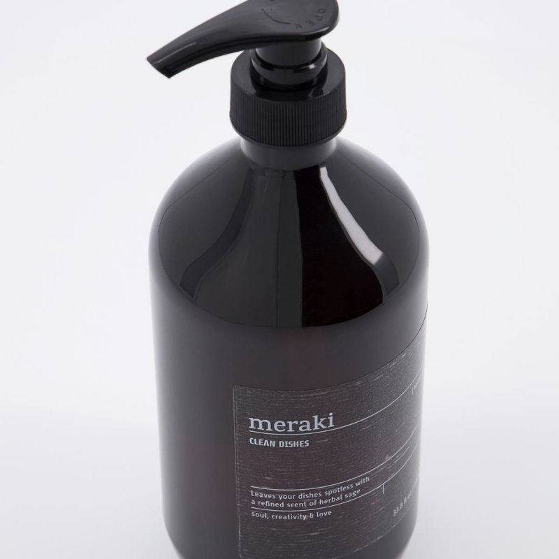 Meraki HOME Dozownik - Ekologiczny Płyn do Mycia Naczyń 1000 ml Herbal Nest