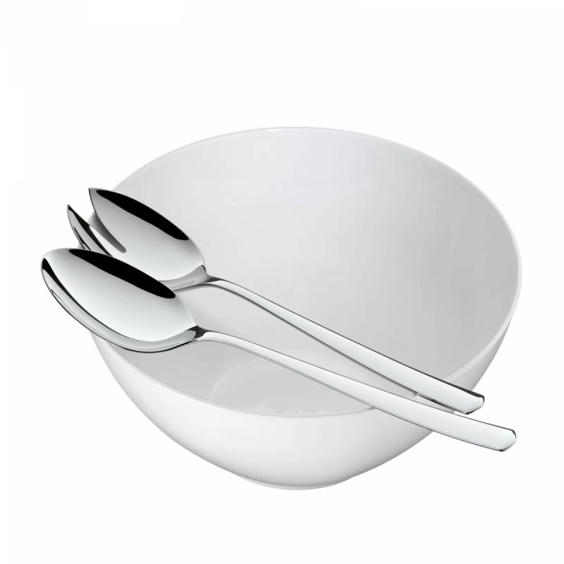 Wmf BISTRO Zestaw do Sałaty - Miska + Sztućce do Serwowania