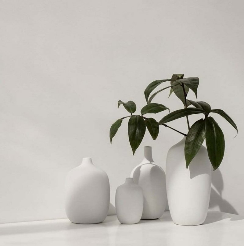 Blomus CEOLA Wazon do Kwiatów 21 cm Biały