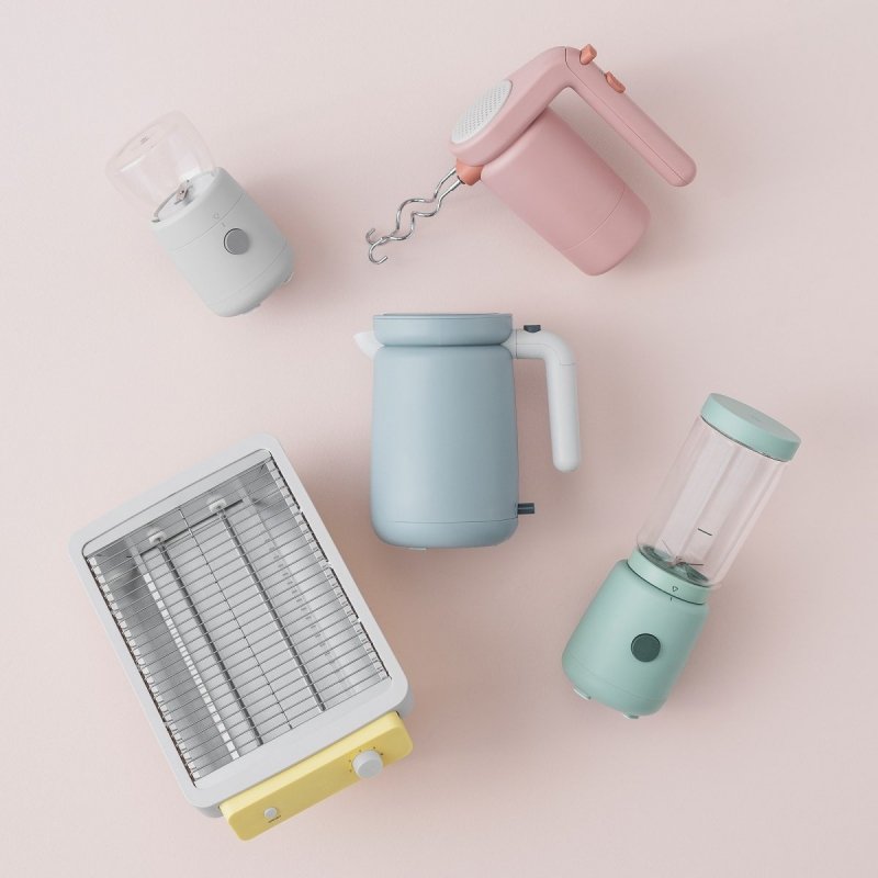 RIG-TIG by Stelton FOODIE Mikser Ręczny - Różowy