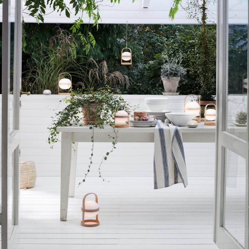Rosendahl SOFT Bezprzewodowa Solarna Lampa LED 25 cm / Szara