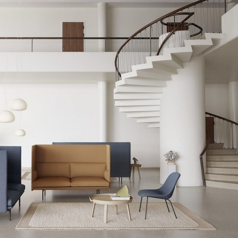 Muuto PEBBLE Dywan Wełniany 300x200 cm Jasnoszary