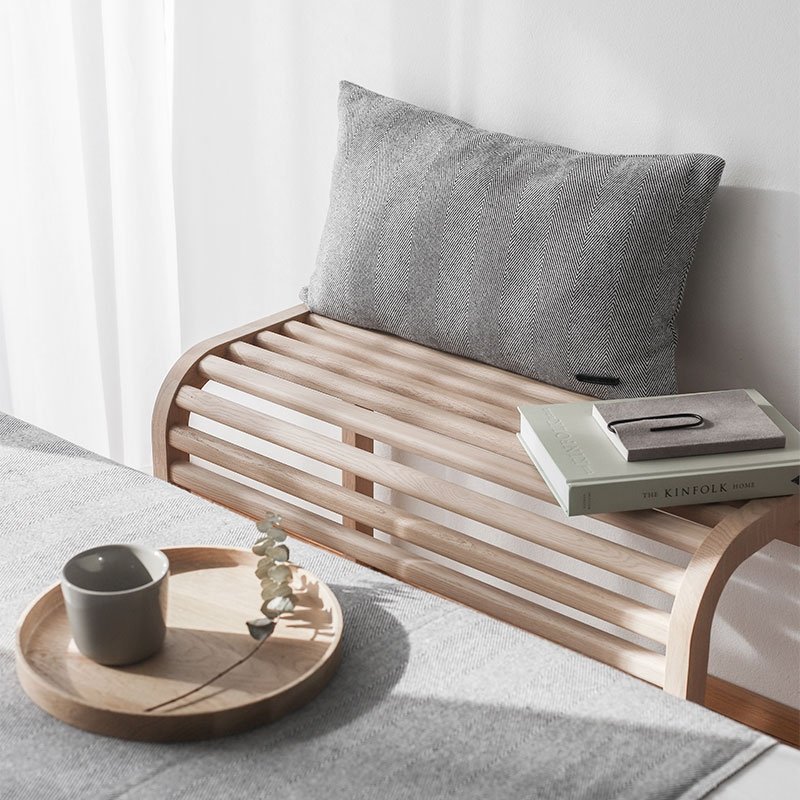 Andersen Furniture B1 Drewniana Ławka 80 cm / Dębowa