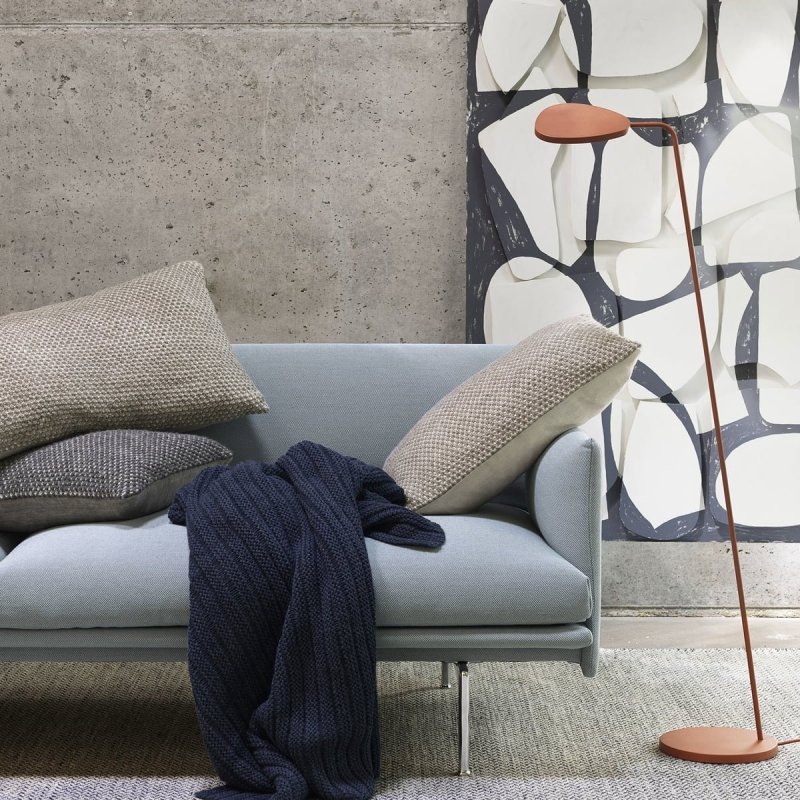 Muuto LEAF Lampa Podłogowa - Szara