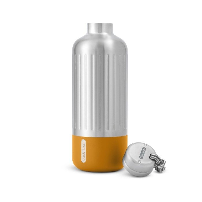 black+blum EXPLORER Stalowa Butelka Termiczna do Wody 850 ml / Pomarańczowa