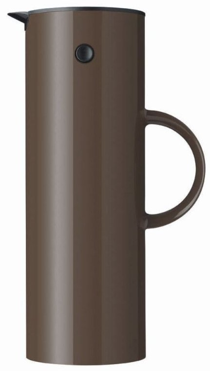 Stelton EM77 Termos Stołowy - Dzbanek Termiczny 1 l - Brązowy