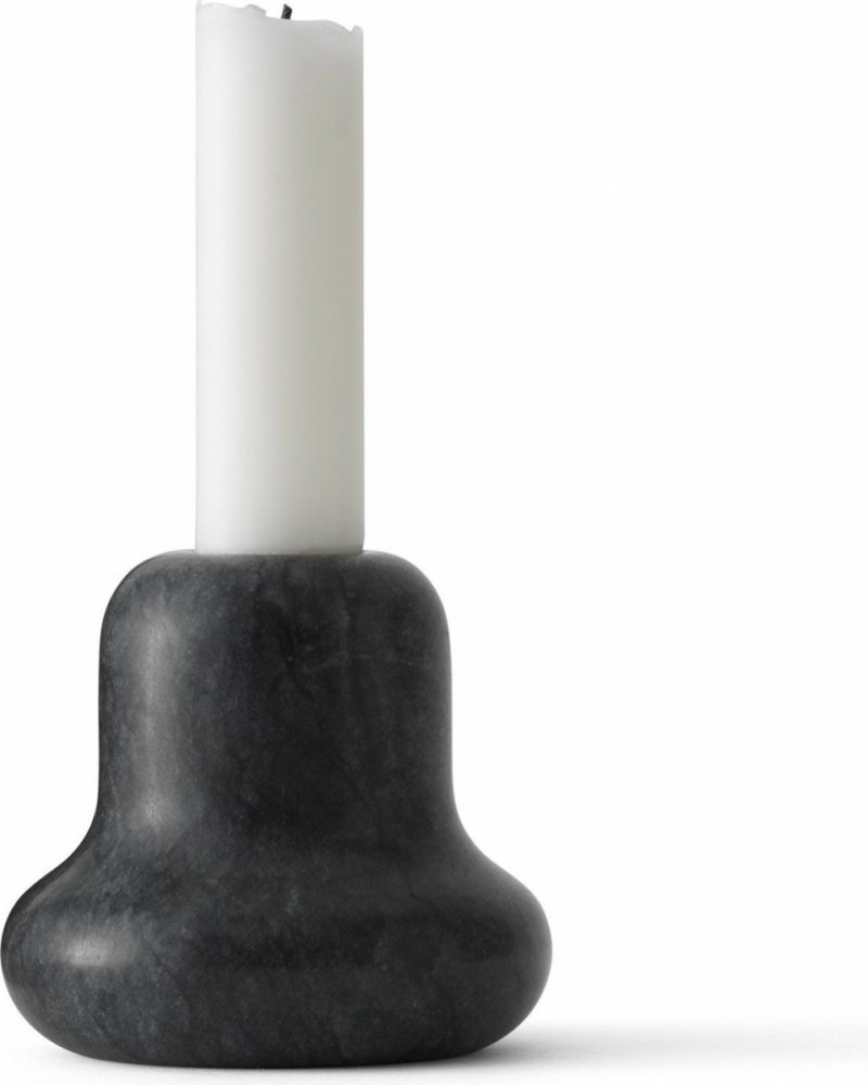 Menu SOFT CAPITAL Świecznik Marmurowy / Czarny