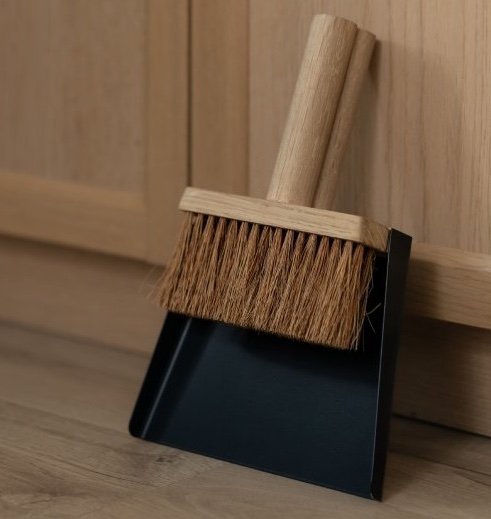 Clap Design RAY Zmiotka z Szufelką ze Ściennym Uchwytem na Magnes