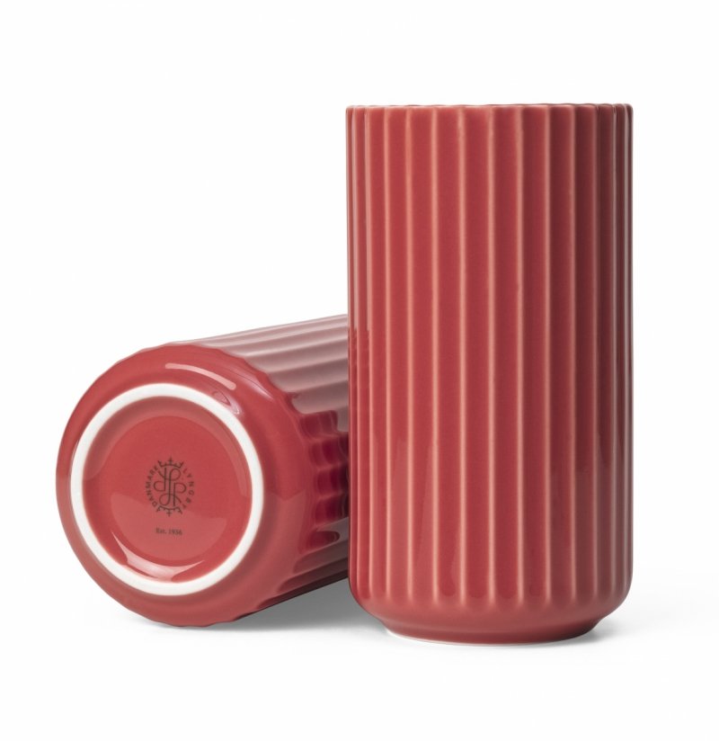 Lyngby Porcelain LYNGBY Wazon do Kwiatów 15,5 cm / Czerwony