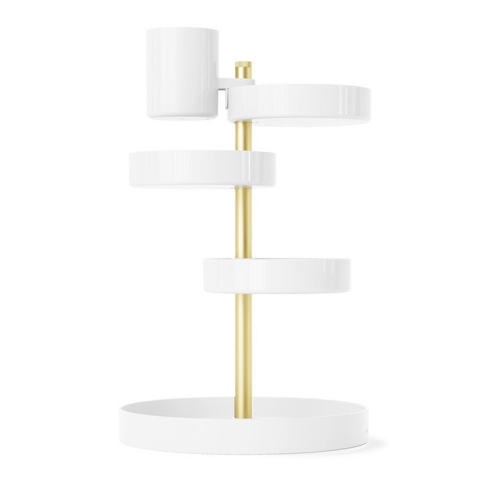Umbra PIROUETTE Organizer na Kosmetyki / Pojemnik do Przechowwywania - Biały