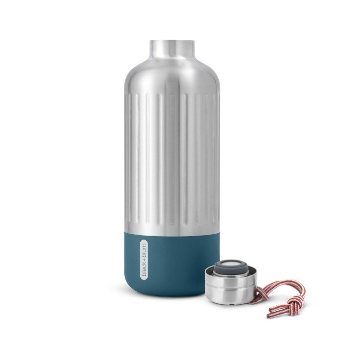 black+blum EXPLORER Stalowa Butelka Termiczna do Wody 850 ml / Morska