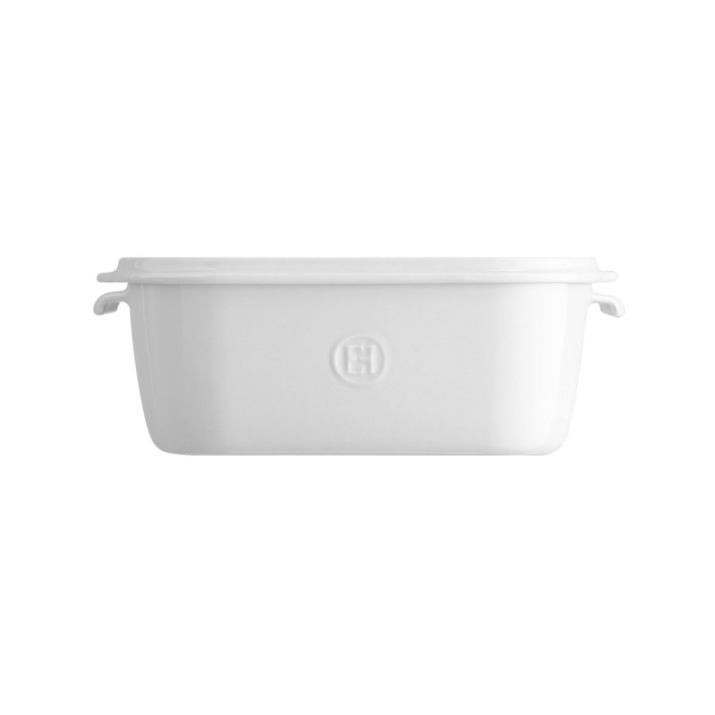 Emile Henry KITCHEN Pojemnik do Przechowywania i Serwowania Sera / Biały