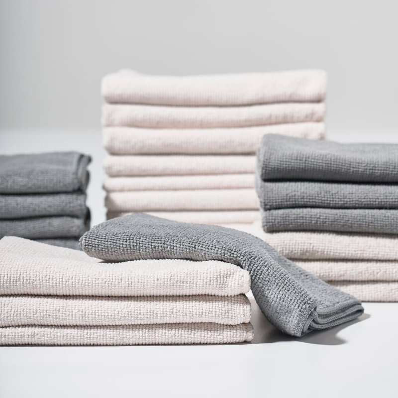 ZONE Denmark CLOTH Ściereczki z Mikrofibry 3 Szt. Szare