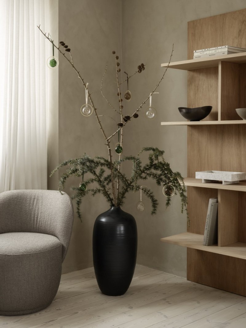 Blomus CEOLA Wazon Podłogowy 63 cm / Czarny