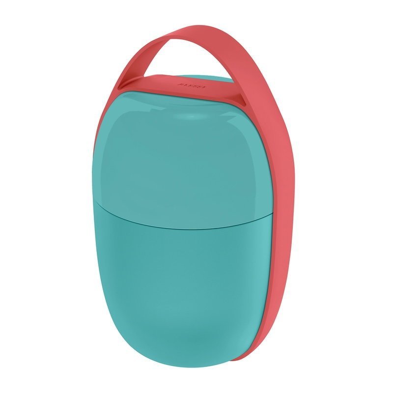 Alessi FOOD A PORTER Lunchbox - Pojemnik na Lunch - Turkusowy