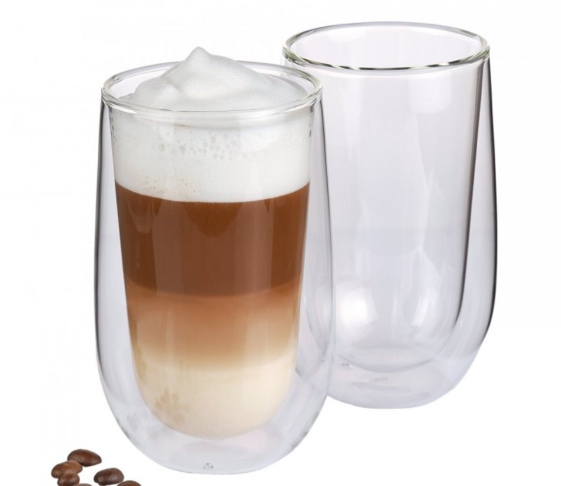 Cilio VERONA Szklanki Termiczne do Kawy Latte 350 ml 2 Szt.