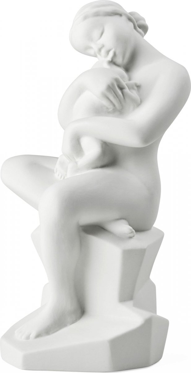 Kähler MOMENTS OF BEING Figurka Dekoracyjna z Porcelany - Biała / Beginnings