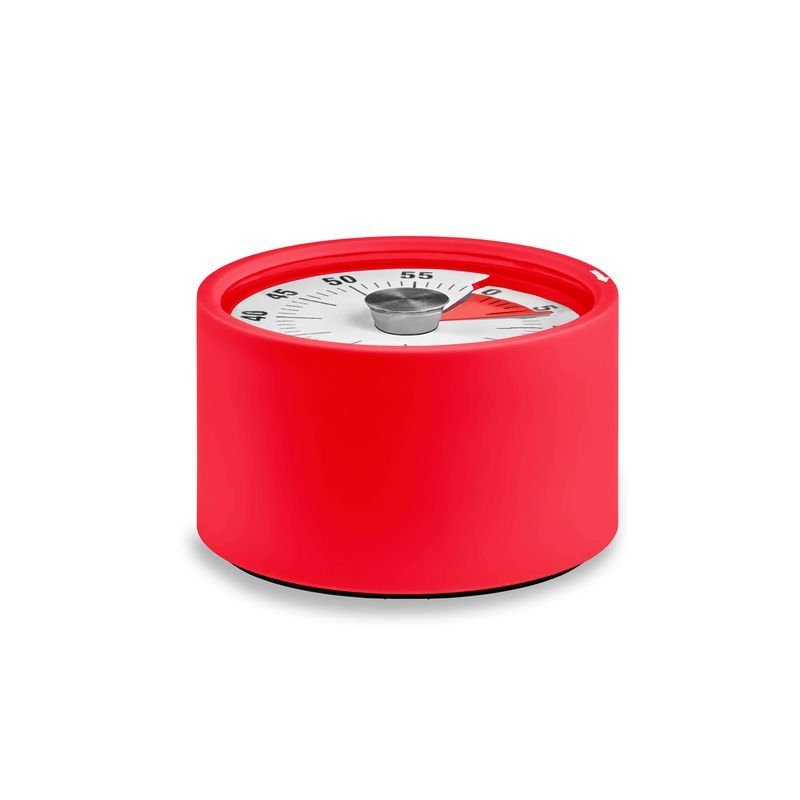 Ade KITCHEN Minutnik z Magnesem 6 cm Czerwony