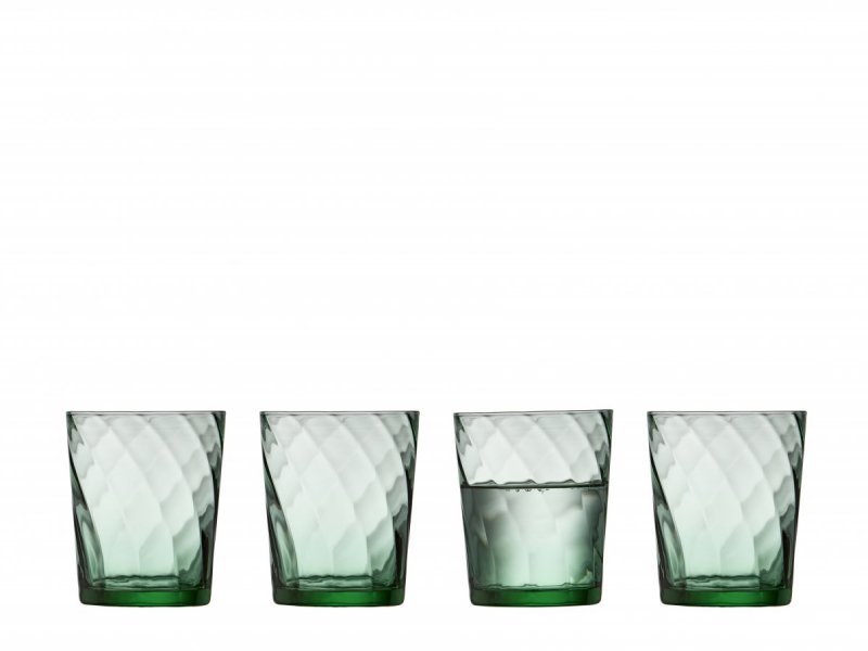 Lyngby Glas VIENNA Szklanki do Wody 300 ml 4 Szt. / Zielone