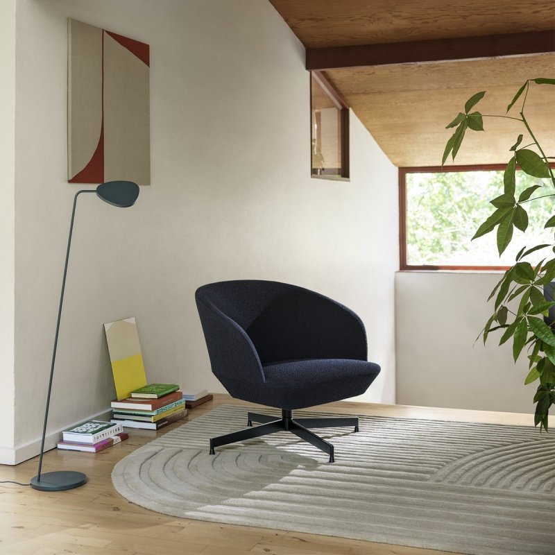 Muuto RELEVO Dywan Wełniany 170x240 cm Pomarańczowy Burnt Orange