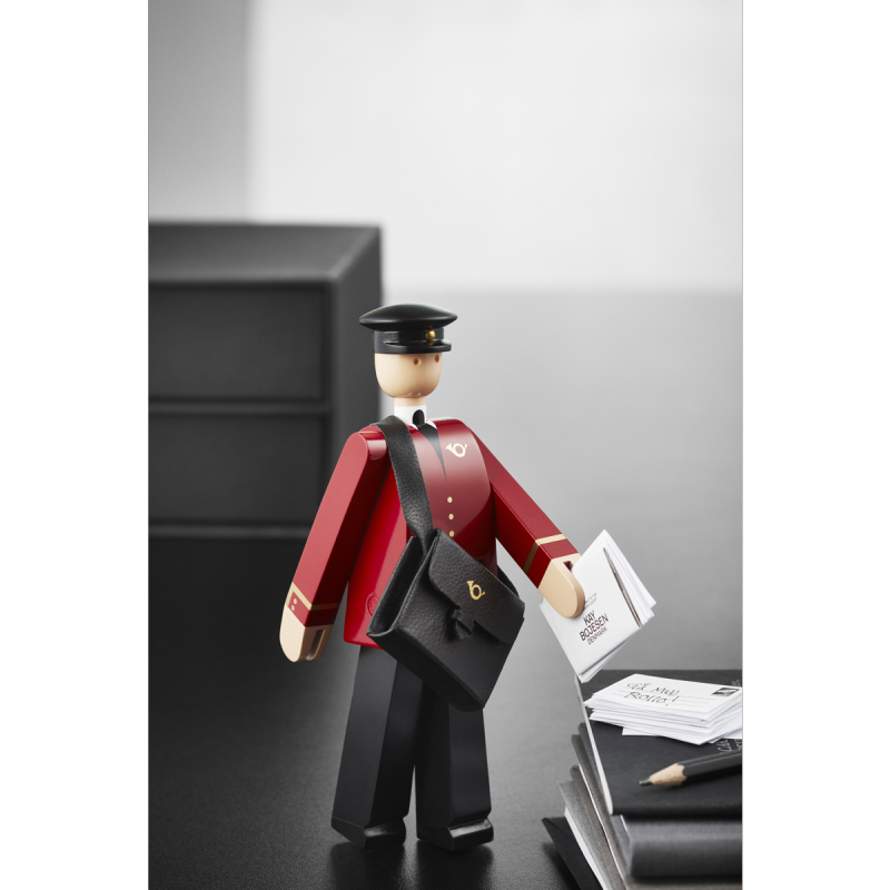 Kay Bojesen POSTMAN EINAR Drewniana Figurka - Listonosz