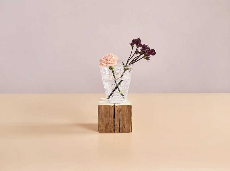 Iittala KASTEHELMI Wazon do Kwiatów / Szary