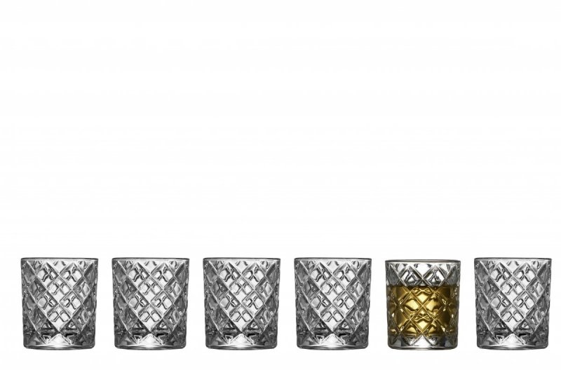 Lyngby Glass DIAMOND Kieliszki do Wódki 70 ml 6 Szt.
